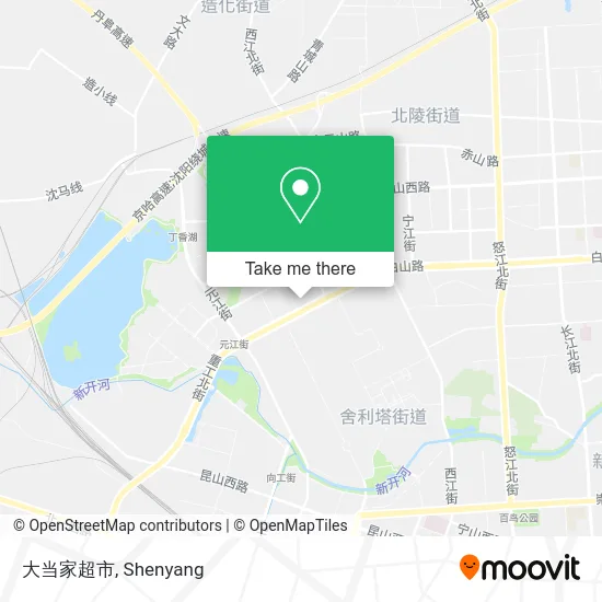大当家超市 map