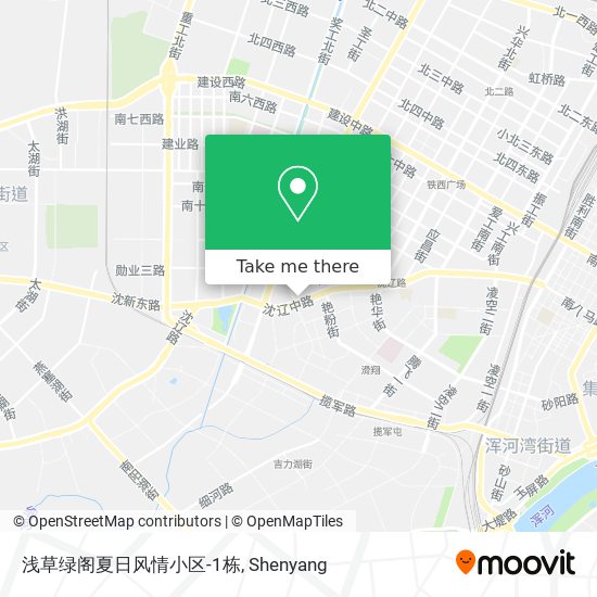 浅草绿阁夏日风情小区-1栋 map