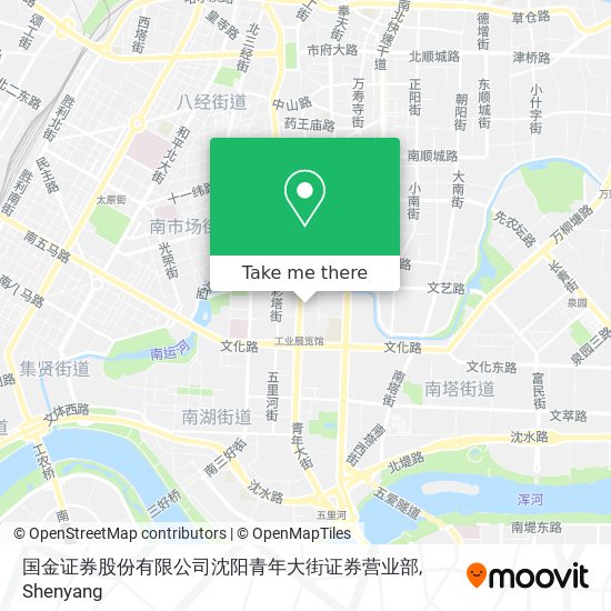 国金证券股份有限公司沈阳青年大街证券营业部 map