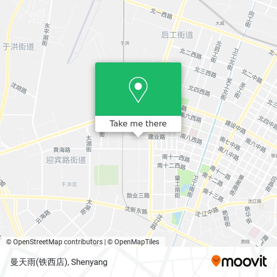 曼天雨(铁西店) map
