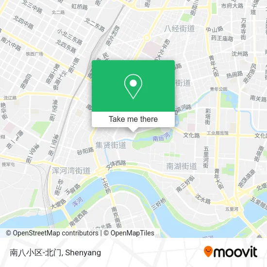 南八小区-北门 map