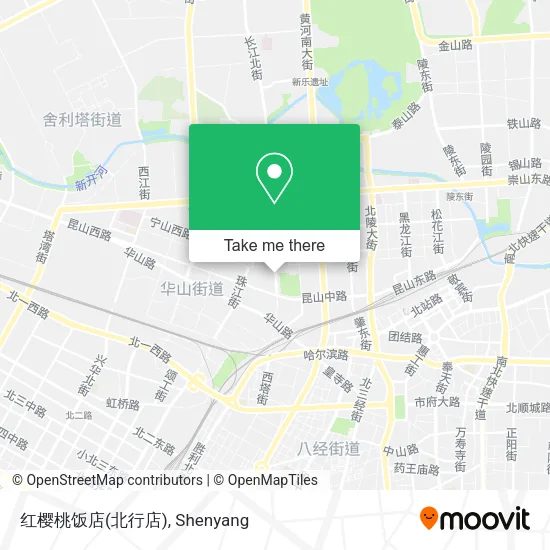 红樱桃饭店(北行店) map