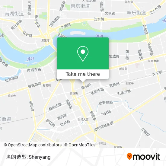 名朗造型 map