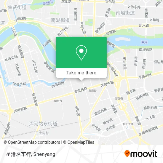 星港名车行 map