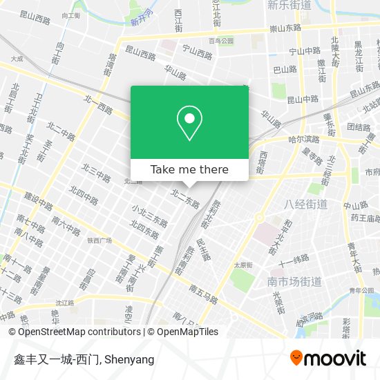 鑫丰又一城-西门 map