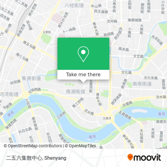 二五六集散中心 map