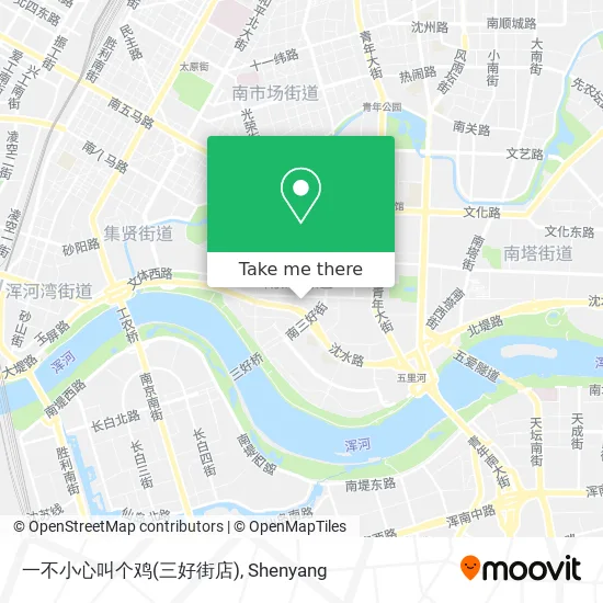 一不小心叫个鸡(三好街店) map