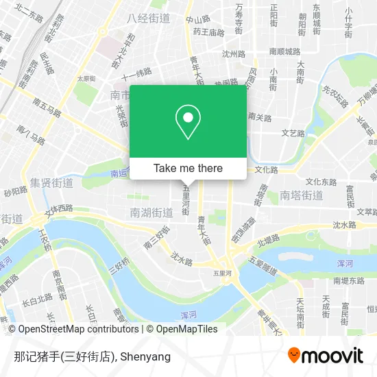 那记猪手(三好街店) map
