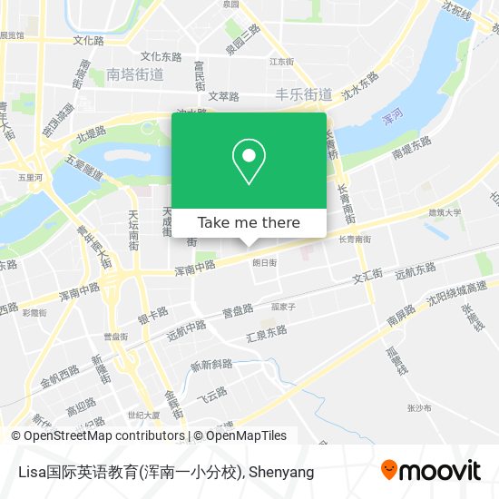Lisa国际英语教育(浑南一小分校) map