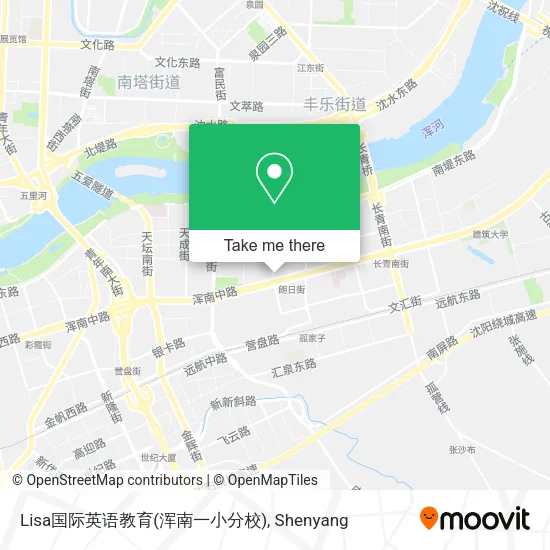 Lisa国际英语教育(浑南一小分校) map