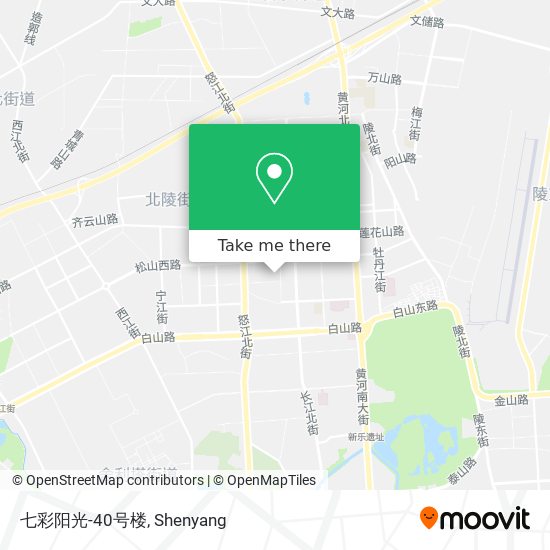 七彩阳光-40号楼 map