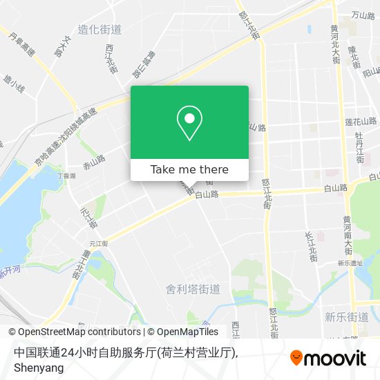 中国联通24小时自助服务厅(荷兰村营业厅) map