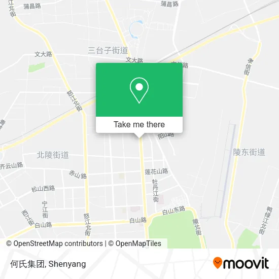 何氏集团 map