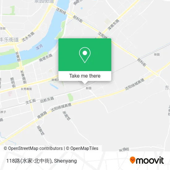 118路(水家-北中街) map