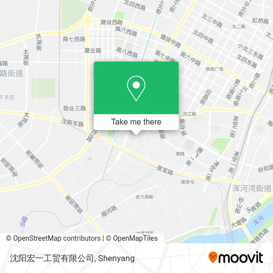 沈阳宏一工贸有限公司 map