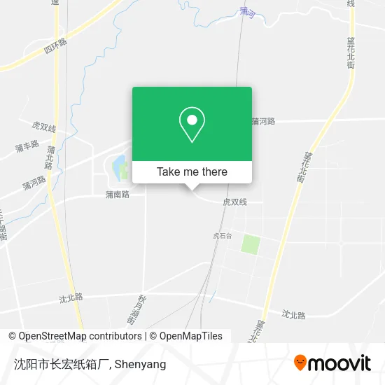 沈阳市长宏纸箱厂 map