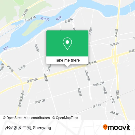 汪家馨城-二期 map