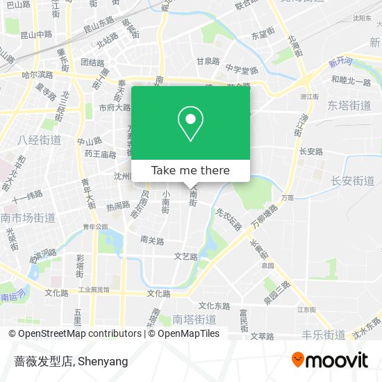 蔷薇发型店 map