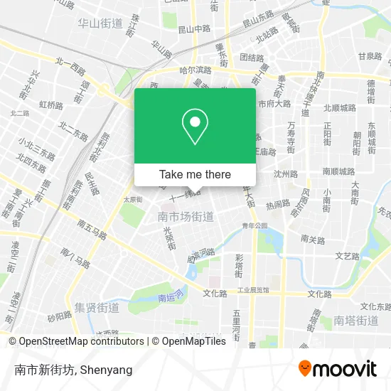 南市新街坊 map