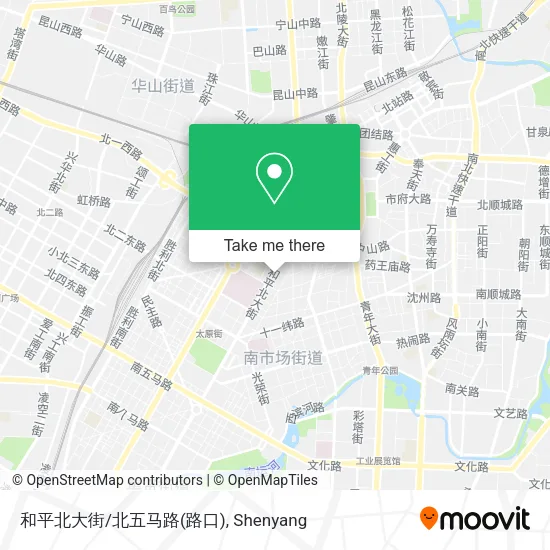 和平北大街/北五马路(路口) map