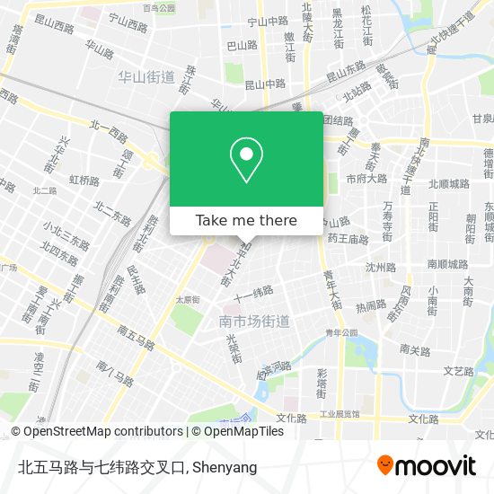 北五马路与七纬路交叉口 map