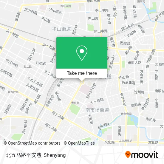 北五马路平安巷 map