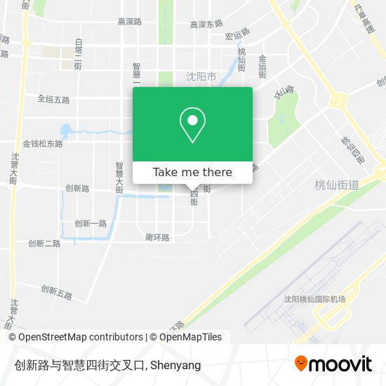 创新路与智慧四街交叉口 map