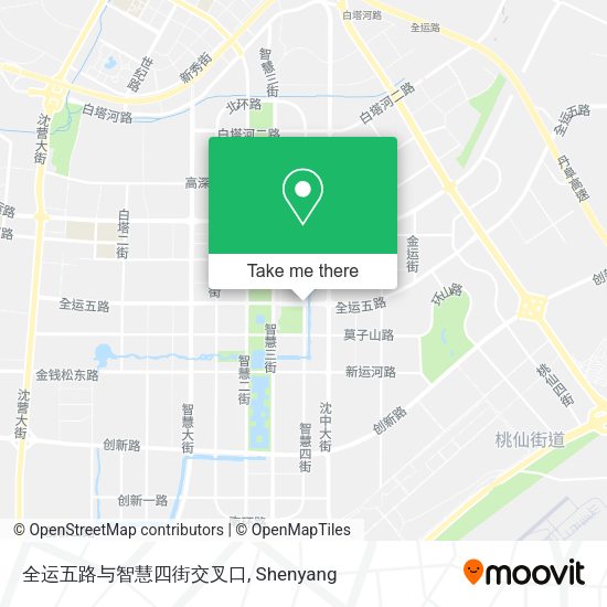 全运五路与智慧四街交叉口 map