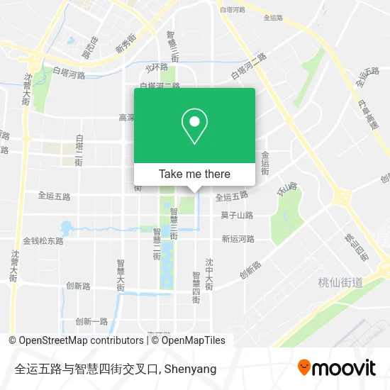 全运五路与智慧四街交叉口 map
