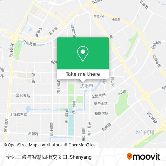 全运三路与智慧四街交叉口 map