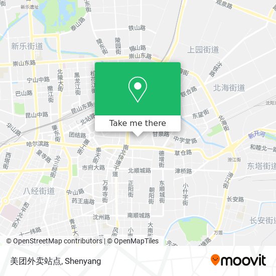 美团外卖站点 map