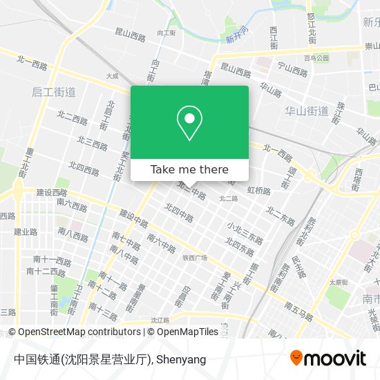 中国铁通(沈阳景星营业厅) map