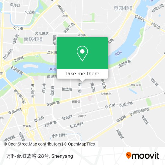 万科金域蓝湾-28号 map