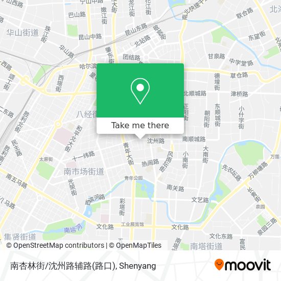 南杏林街/沈州路辅路(路口) map