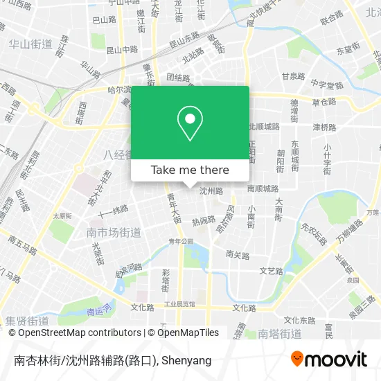 南杏林街/沈州路辅路(路口) map