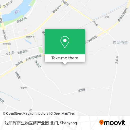 沈阳浑南生物医药产业园-北门 map