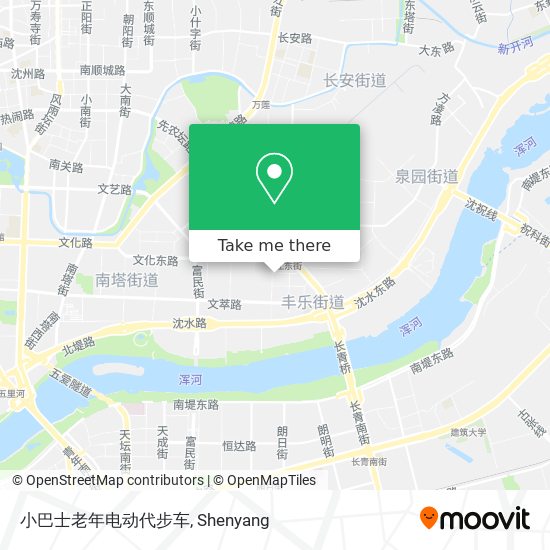 小巴士老年电动代步车 map