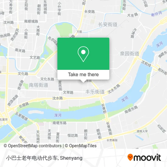 小巴士老年电动代步车 map