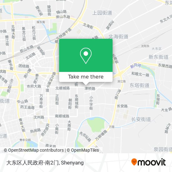 大东区人民政府-南2门 map