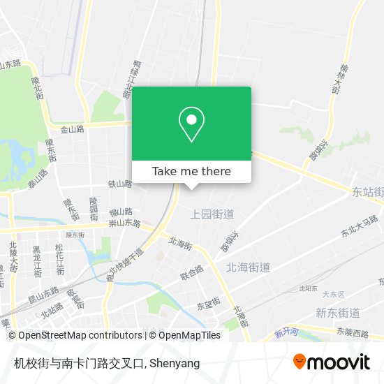 机校街与南卡门路交叉口 map