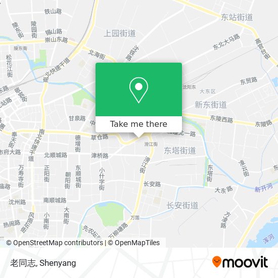 老同志 map