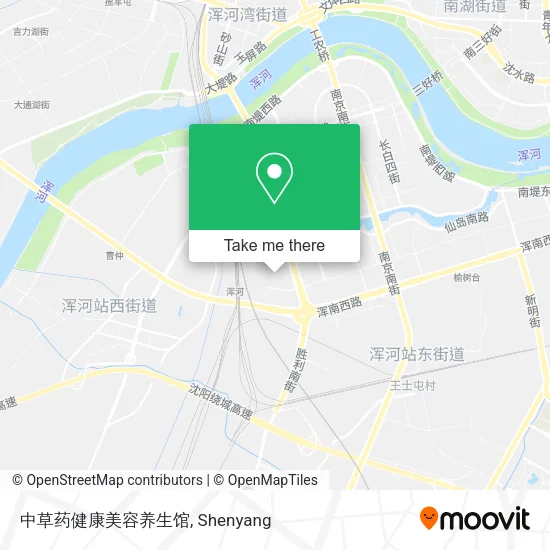 中草药健康美容养生馆 map
