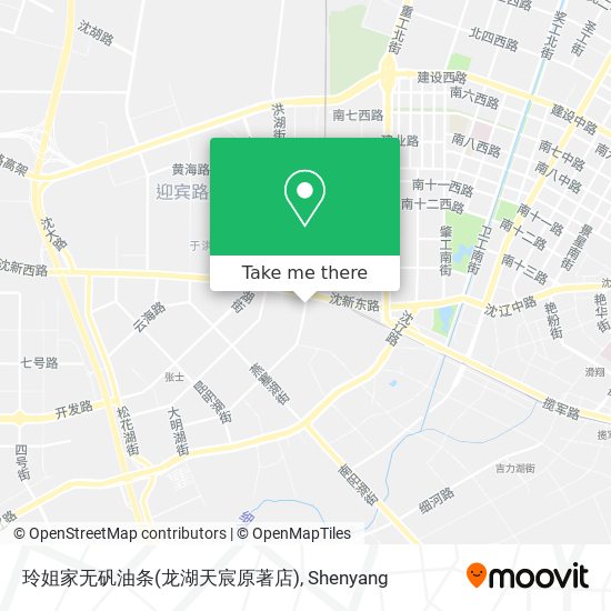 玲姐家无矾油条(龙湖天宸原著店) map