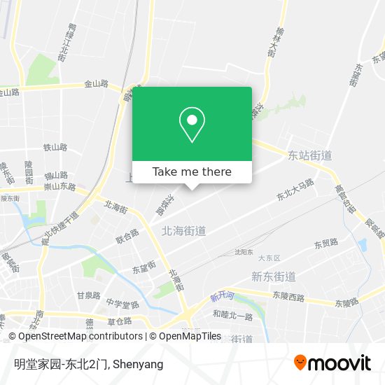 明堂家园-东北2门 map
