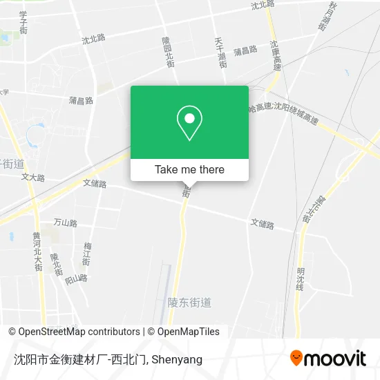 沈阳市金衡建材厂-西北门 map