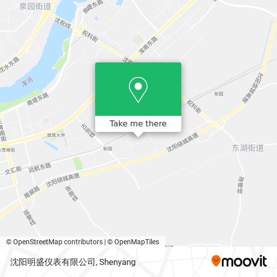 沈阳明盛仪表有限公司 map