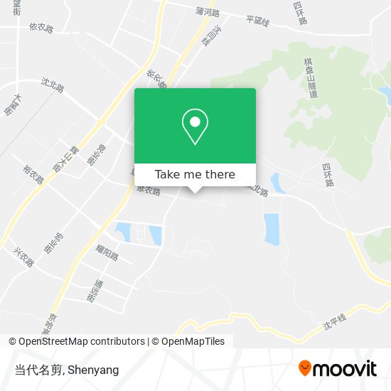 当代名剪 map