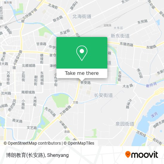 博朗教育(长安路) map