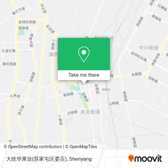 大统华果业(苏家屯区委店) map