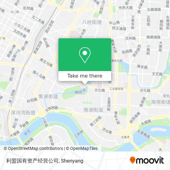 利盟国有资产经营公司 map